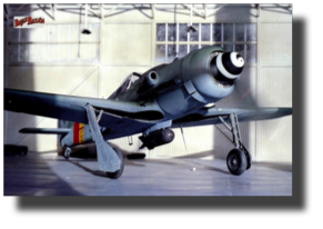 Focke Wulf Fw190 D. Scratch built in metal by Rojas Bazán. 1:15 scale.